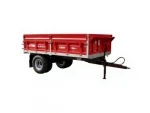 Single-axle Double-wheeled 4 Ton Dump Trailer - Image 4