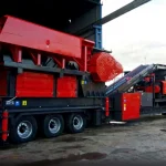 180-250 Ton / Hour Mobile Crushing Screening Plant