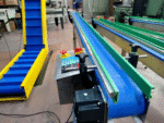 Climbing Transport Modular and PVC Stacking Conveyor