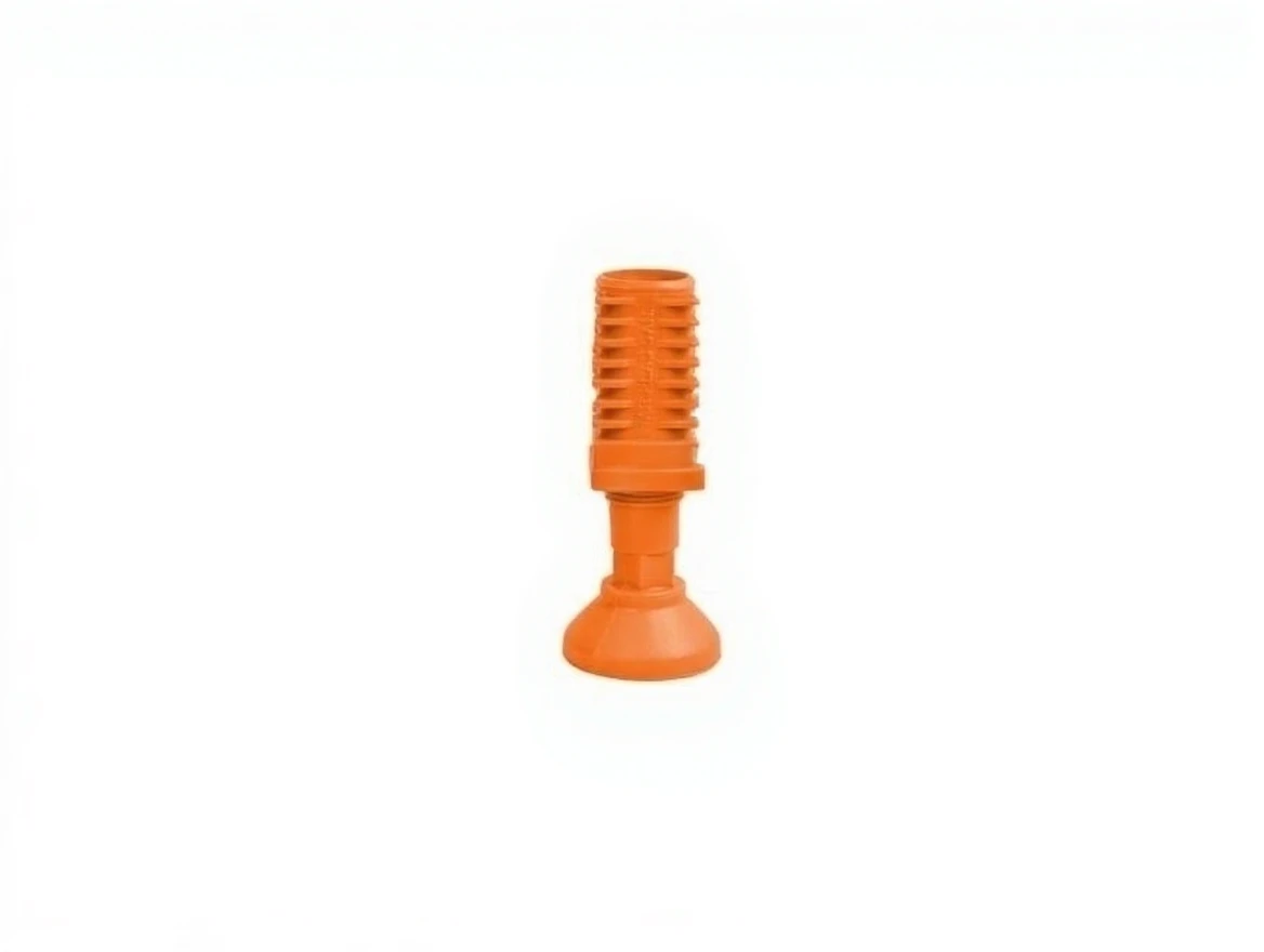 mcvtpy2fdnrm80cv386tk4b4qg 40x40 mm Orange Plastic Luxury Screw Foot - Image 1
