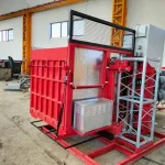 1500 Kg Construction Elevator Open Cabin