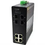 Indutrial Switch L2 Rail Mount Smart Management Gigabit Ethernet Switch