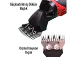 6 Hız Ayarlı Professional Koyun Keçi Kırkma Makinesi - Image 3