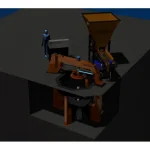 Ø620mm -Ø1200 Mm Crane Ring and Base Ring Machine