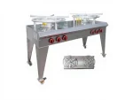 Double Burner Natural Gas and LPG Ground Stove - Image 3