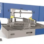 400 mm Semi-Automatic Double Column Hydraulic Band Saw Machine