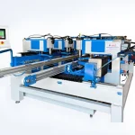 4-20mm 6 Head NC Glass Drilling Machine