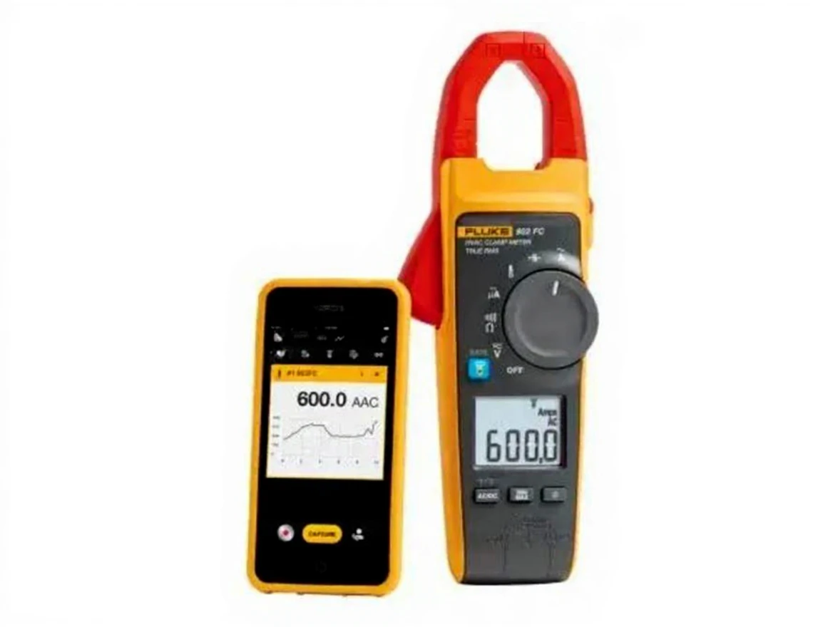 mk0rmn5n5srm80ctvr5v0cwmmc Fluke 902FC - True RMS HVAC Clamp Meter - Image 1