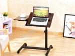 QQ 8A Laptop Stand Desk with Mouse Compartment and Tilt and Height Adjustment - Image 3