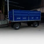Two Axle Trailer with Rotating Platform 10 Tons
