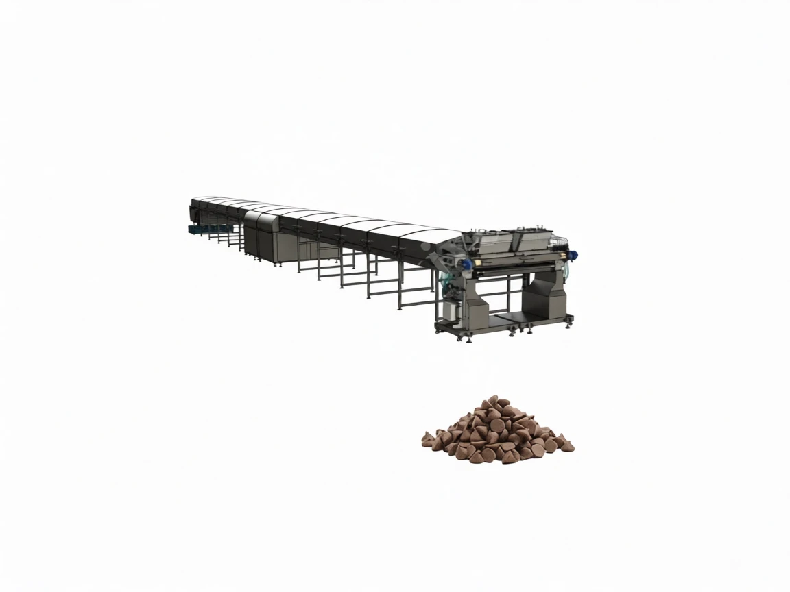 mmhepwa515rmt0cwahhb285saw 200 Kg/Hour Chocolate Drop Production Machine - Image 1