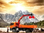 5700 Kg (14.1 Metre) Vehicle-Mounted Folding Boom Mobile Crane - Image 4