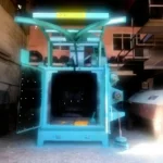 S AK001 Hanging Sandblasting Machine