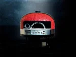 80x80 cm Wood and Electric Stone Pizza Oven