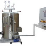 250-1000 Kg / Hour Natural Gas Steam Generator