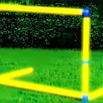 40-60 Cm PVC Telescopic Training Hurdle