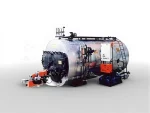 3 Pass 150 Kg/Hour 5m² Scotch Type Steam Boiler
