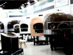 180x180 cm Fixed Base Gas Pizza Oven