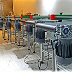 Inkjet Date Coded PVC Belt Conveyor