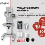 Semi-Automatic Screw Powder Filling Machine