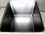 Stainless Steel 200 Liter Standard Meat Transport Trolley - Image 2