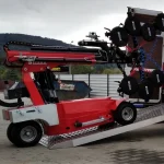 600 Kg Lifting Capacity Wheeled Glass Transport Robot