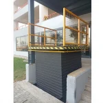 3 Ton 1450 mm Liftable 190x190 cm Pleated Platform