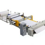 Single Needle Cutting Quilting Machine with Roll Feeding