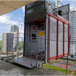 2000 Kg Exterior Freight and Passenger Elevator