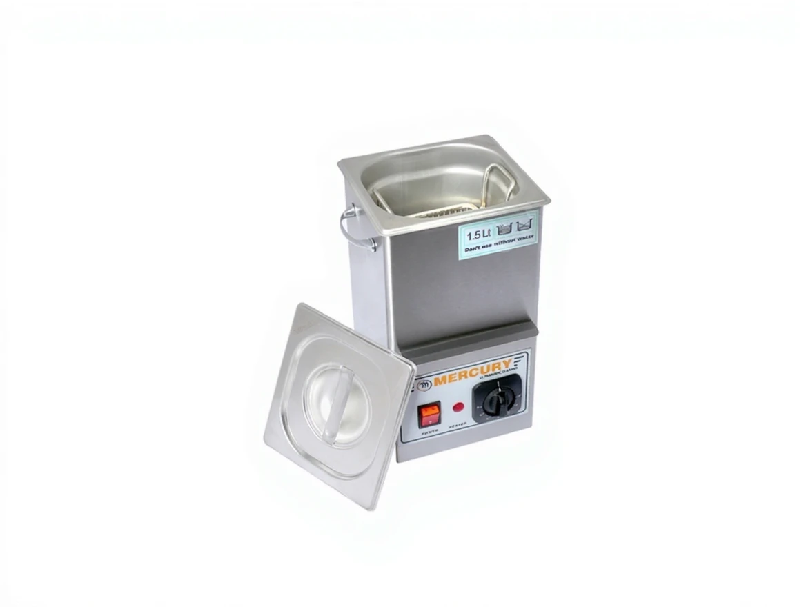 n9g2vmc5hhrmc0cv58f84yz9f4 1.5 Litre Desktop Ultrasonic Cleaning Machine - Image 1