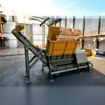 30 Pallets/Hour Pallet Shredder Machine