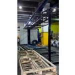 Semi-Automatic Top Pallet Electrostatic Powder Coating Plant