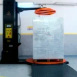 2000 Kg Top Pressing Pallet Stretching Machine