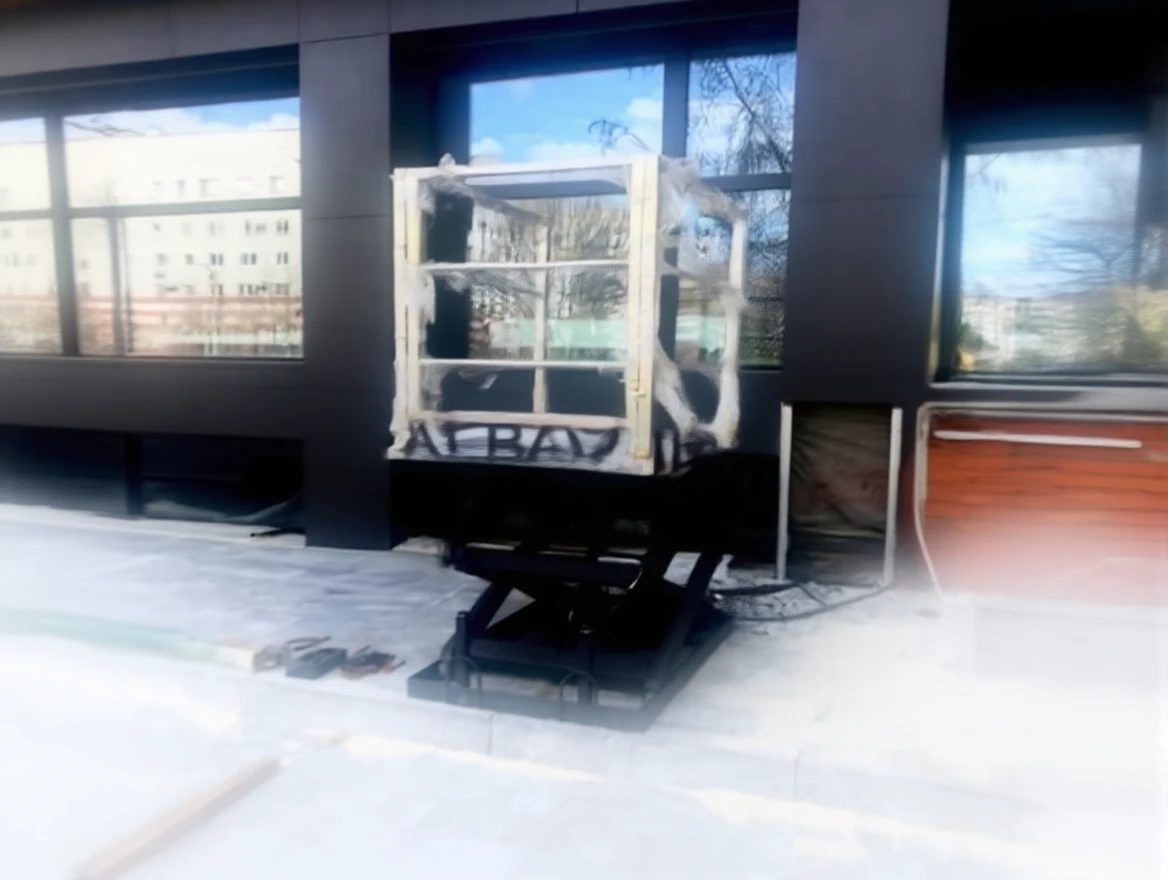 nhxjd9bsynrm80cttng9191gyw Scissor Hydraulic Disabled Elevator - Image 1