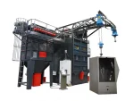 3000 Kg Double Handle Sandblasting Machine