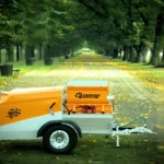 Screw Type Black Plaster Machine