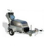 Screed Machine Bms Alpha Z4 Bs With Bucket Shovel