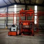 Ø620 mm Inspection Chimney Rings Concrete Chimney Machine