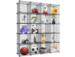 HOD 20 Compartment Multi-Purpose Metal Wire Cabinet Organizer