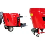 1.5 m³ Vertical Feed Mixer with Stand