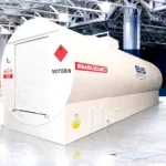 50,000 Liter Capacity Extra Secure Shutter System Fuel Tank