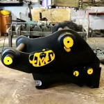 Hidromek 102S Backhoe Loader Mechanical Quick Coupler Attachment