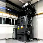 2000-3000 Kg 3 Turbine Hanging Sandblasting Machine