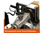 Ø115x80 Mm 80-120 Kg/H Plastic Recycling Conical Pellet Extruder - Image 2