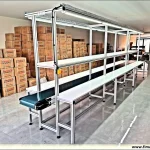 Conveyor Belt System - Production and Assembly Conveyor - Factory Manufacturing Conveyor