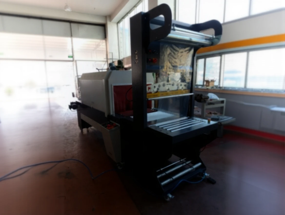 p2y5h51a6drme0ctrzysa6rwx0 Semi-Automatic Polyethylene PE Shrink Packaging Machine - Image 1