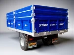 Single Axle Double Tire 8 Ton Dump Trailer - Image 2