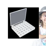 36 Compartment Transparent Storage Box for Measuring Tapes