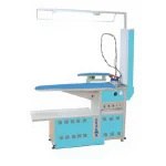 Self-Contained Vacuum Ironing Machine with Arm and Flue Lamp Narrow Iron Paskala