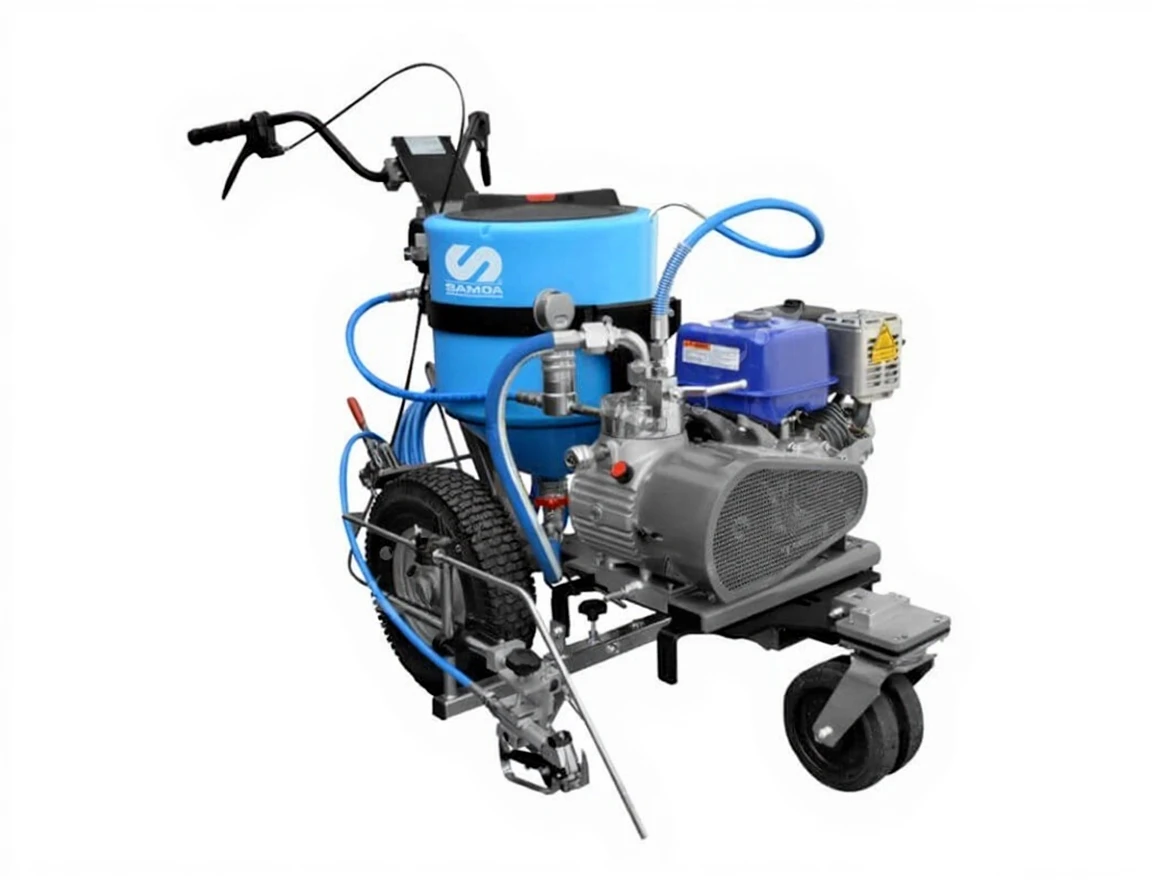 p4c3wy716srmw0cvbq289tctc0 4 Liter/Minute Manual Airless Diaphragm Road Marking Machine - Image 1